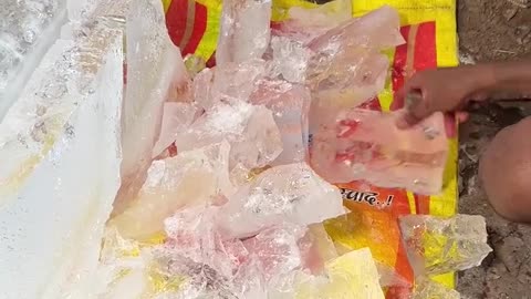 The Largest Factory Making Ice 🤢🤮
