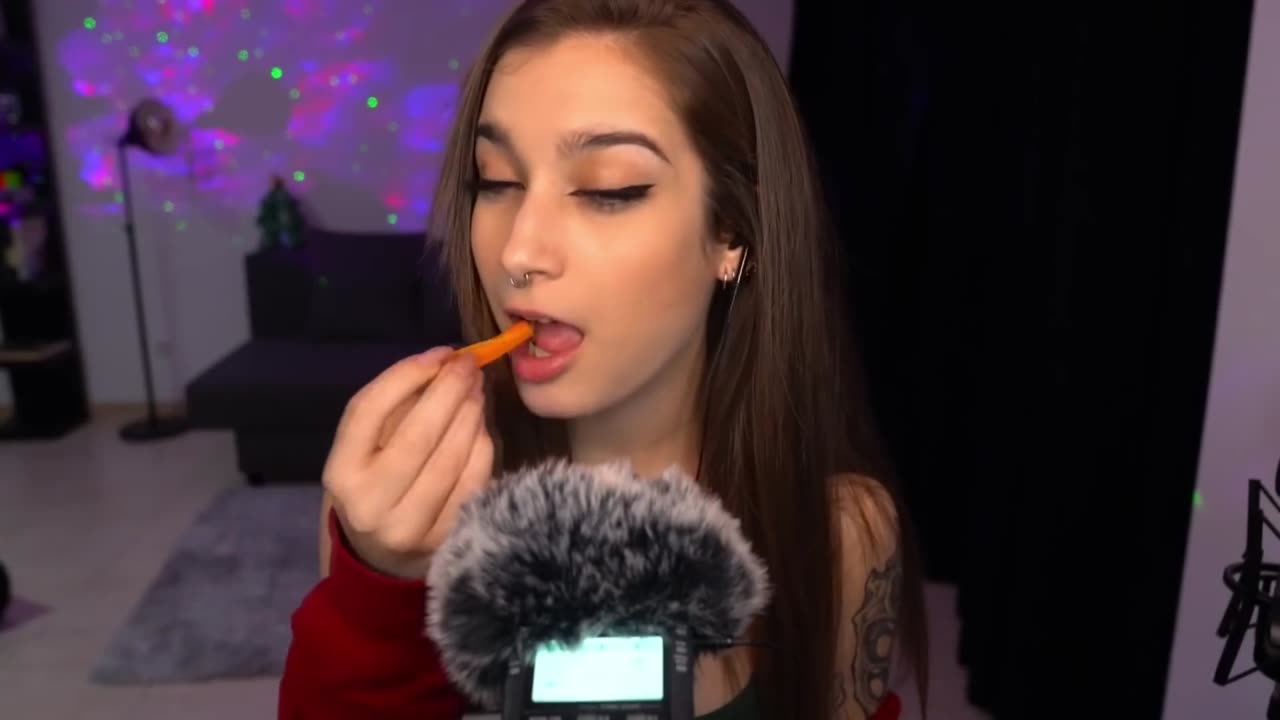 ASMR COMIENDO 👄 CRUJIENTE Y RELAJANTE