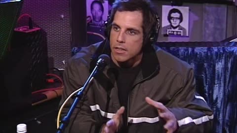 Ben Stiller Visits - 2000