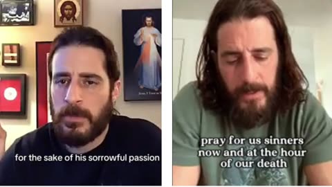 Jonathan Roumie comes online to pray. meditate and open his heart to his fans- Sessions of Rosary