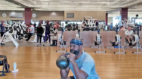KB CLEAN TO GOBLET SQUAT