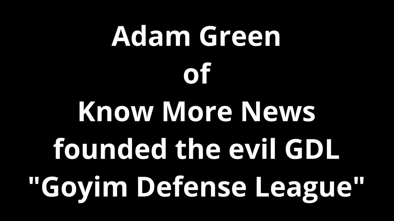 Adam Green Know More News and Handsome Truth Are Federal Agents