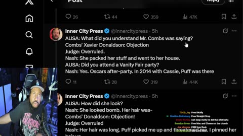 Day 2/30. Diddy Trial Day 11. YSL Steele About to get Mistrial for Diddy? Diddy went to G*Y Clubs!