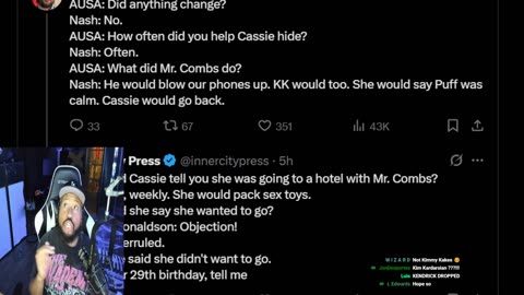 Day 2/30. Diddy Trial Day 11. YSL Steele About to get Mistrial for Diddy? Diddy went to G*Y Clubs!