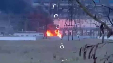 Novocherkassk State District Power Plant (GRES) was attacked again, a major fire broke