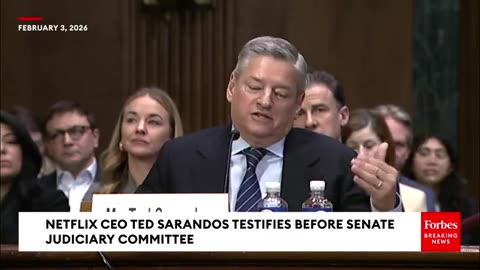 Cory Booker Presses Netflix CEO On 'Universal' Fear In Industry About Warner Bros. Merger