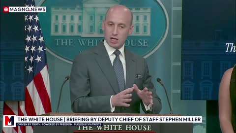 The White House | 'Restoring Common Sense' Briefing by Karoline Leavitt and Stephen Miller [LIVE]