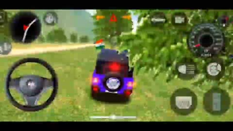 purple jeep modified in the latest simulator game