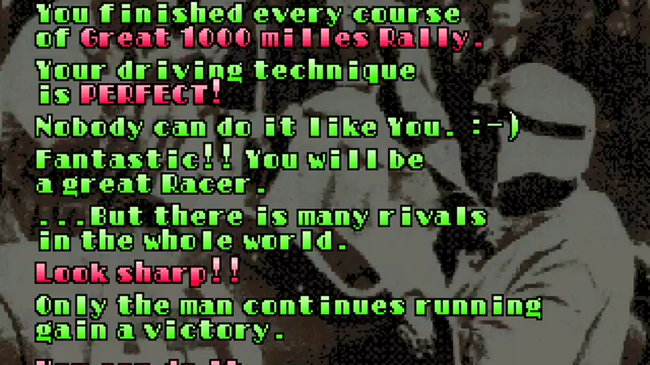 Arcade Longplay 552 Great 1000 Miles Rally - Evolution Mode