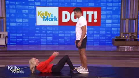 Do It Week with Kelly and Mark: The Broom Challenge and Sit-Up