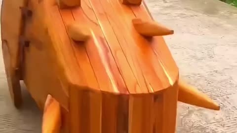 बच्चों के लिए बनाया पापा ने 🚙😭 woodworking art skill/wood hand #shorts #toyStory