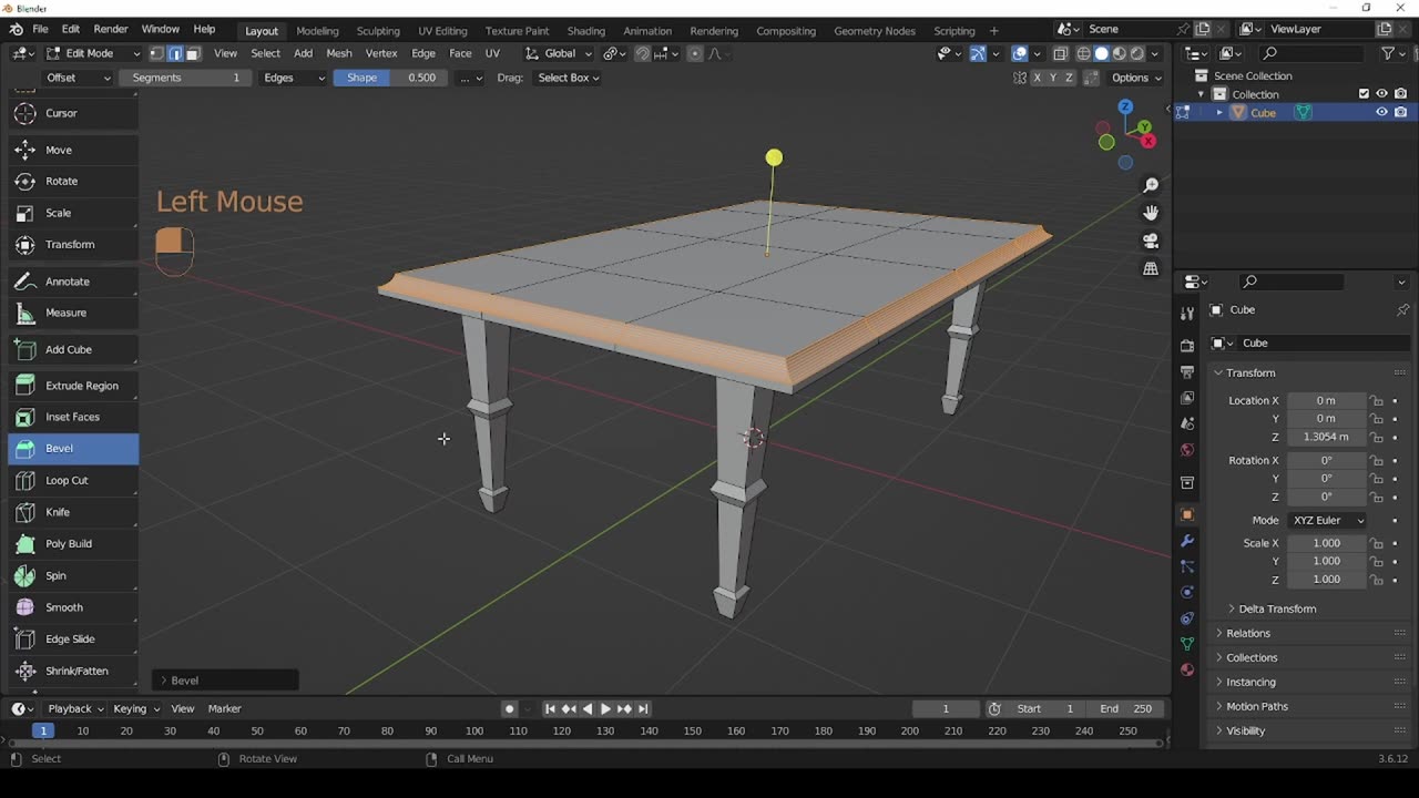 Blender basic (mesa)