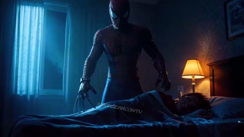 Bad Spider Man FREDDY KRUEGER | w/ Great Power Comes Great Responsibility Meme