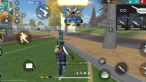 Free fire gamepaly
