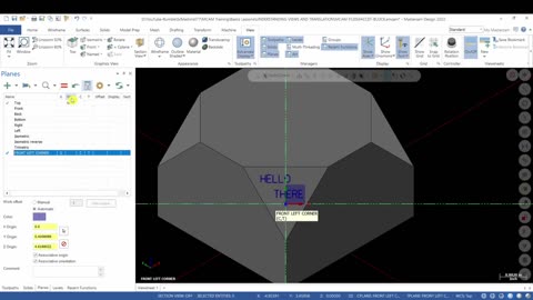 Mastercam 4 Axis tool paths using Cplane and Tplane