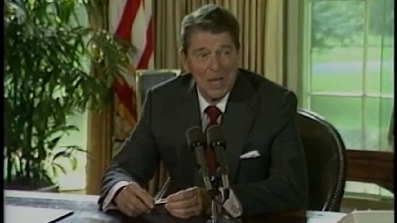 Archived ✅ | 9-9-1985 - President Reagans Remarks to the Press on South Africa