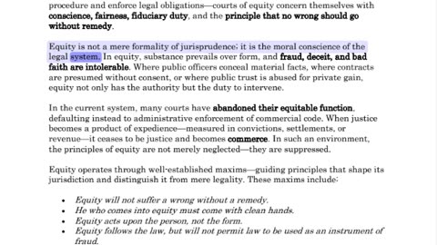 What Is the American Justice System? Equity and Trust....