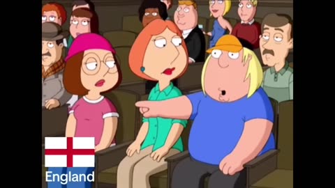 Family Guy Roasting Different Countries