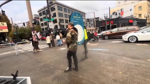 Good News of the Gospel on a rainy Autumn day