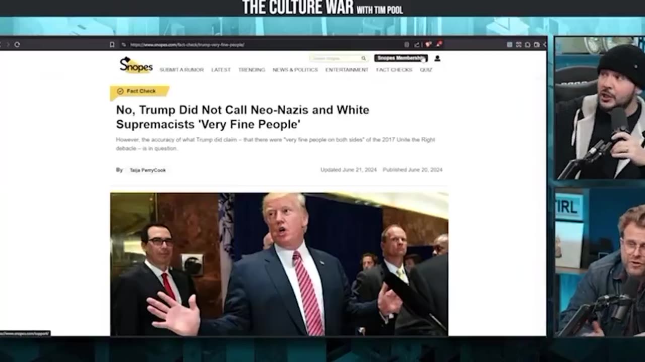 Tim Pool Calls Out Adam Conover For Continuing The ‘Fine People On Both Sides’ LIE