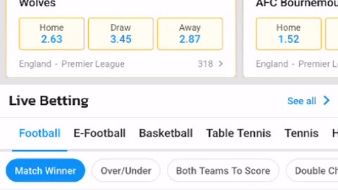 4 Odds From 19th May
