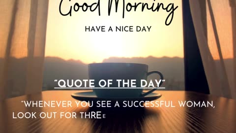 "QUOTE OF THE DAY"