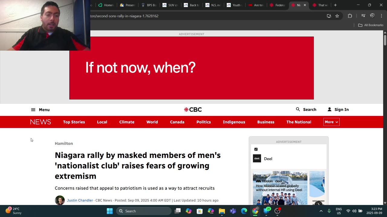 STATE OF EMERGENCY in Barrie, ON! TheCanadianConservative is LIVE.