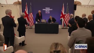 MOMENTS AGO: President Trump and British PM Hold Business Meeting...