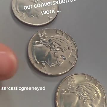 Wall Street Apes - Americans are going through quarters at work and they notice something