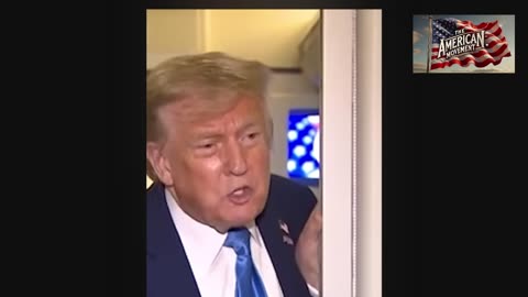 Donald Trump is not messing around he is telling Iran to surrender on Airforce 1