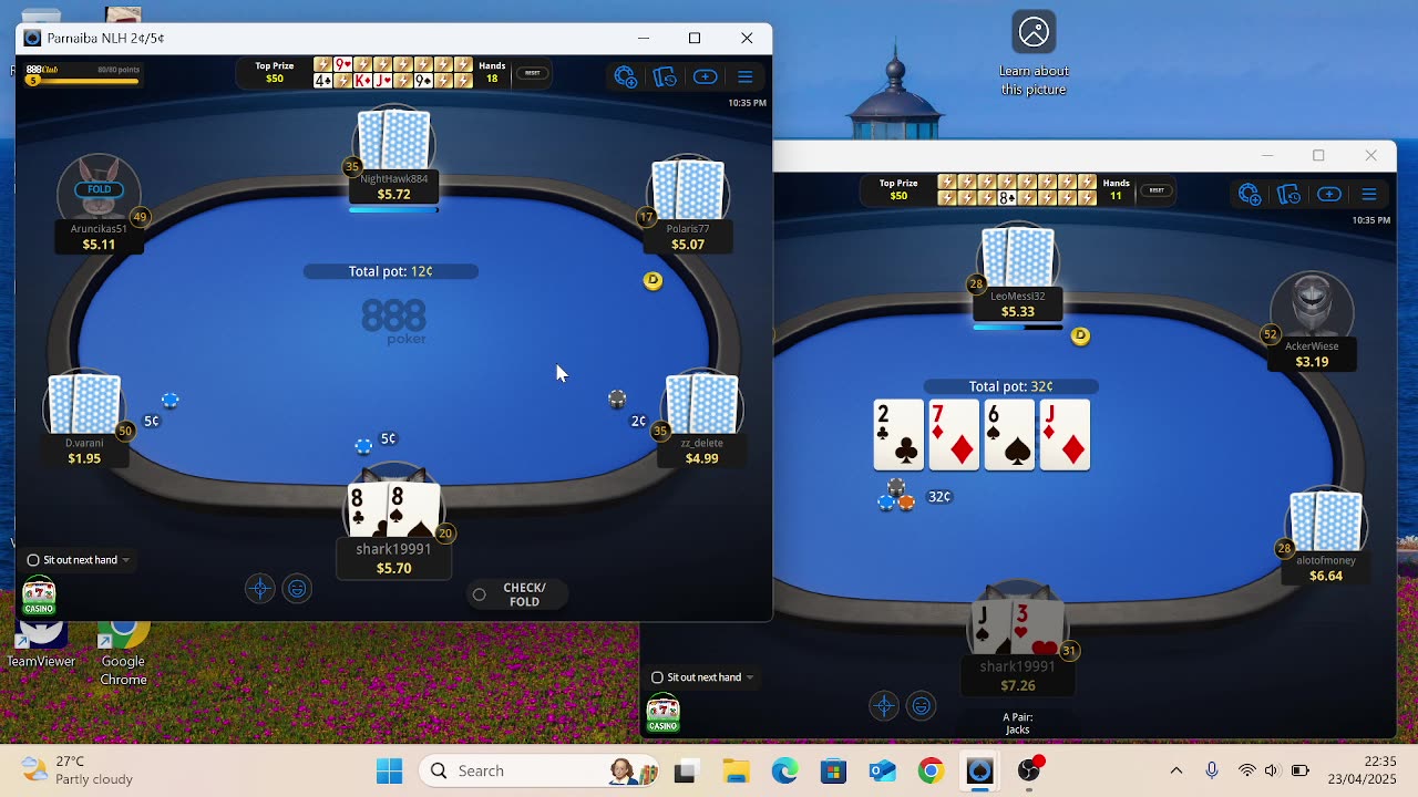 Poker 2/5c