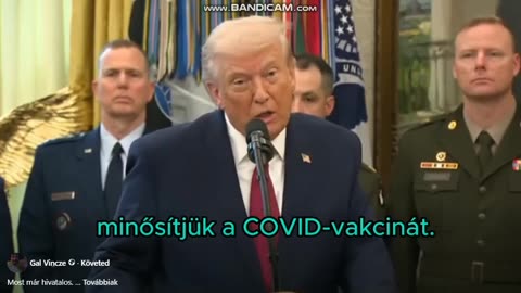 Donald Trump tömegpusztító fegyverré minősítette a Covid Vakcinát !