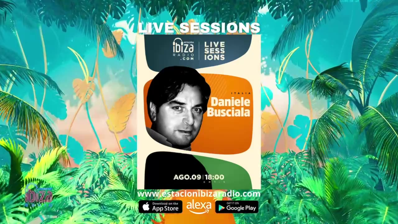Daniele Busciala Live Sessions - Sabado 9 de Agosto 2025