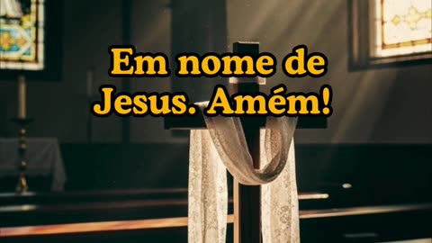 Oração Para Esta Segunda-feira, 03 de Novembro de 2025!