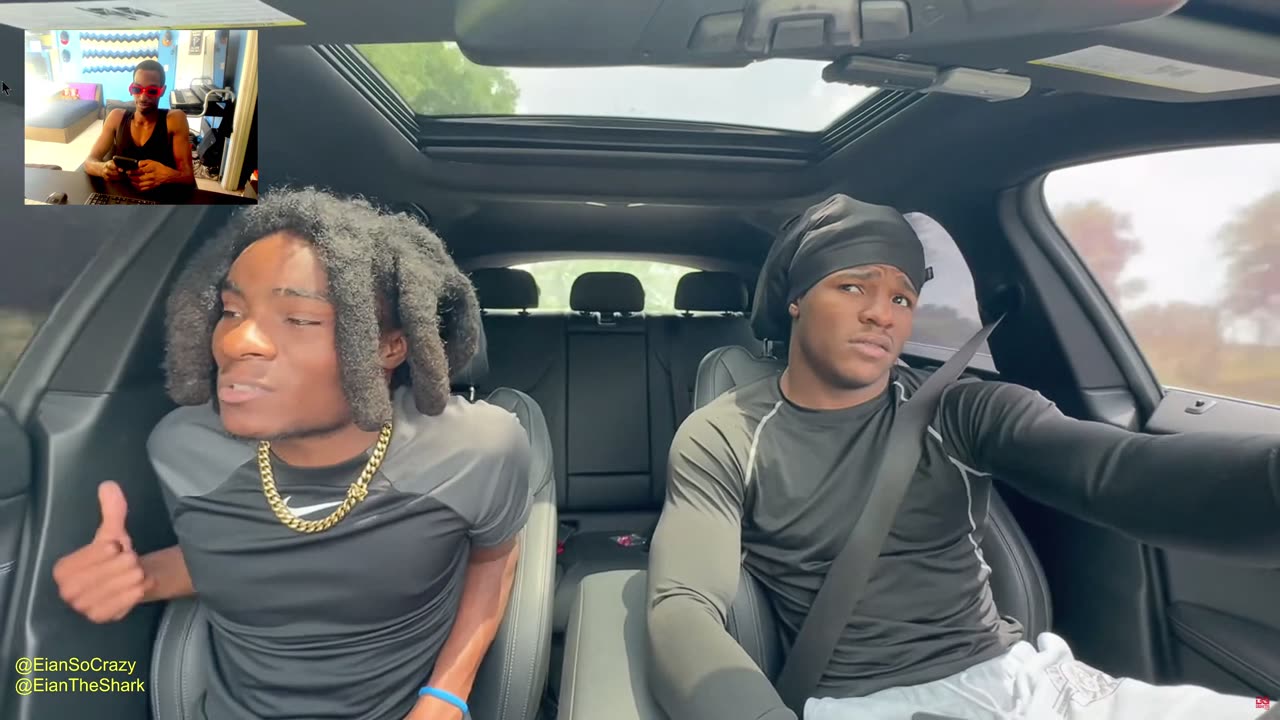 Reacting to DaGhettoFamily Unnecessary SPEEDING In BMW & Acting PARANOID PRANK On My Brother
