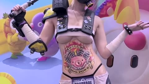 OVERWATCH Roadhog Cosplay from G-Star