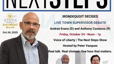 One Hour That Matters: The Irondequoit Town Supervisor Debate