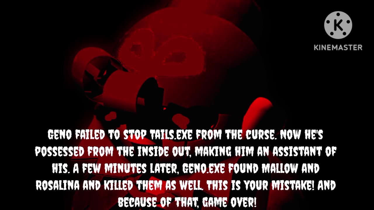 Tails.exe (Round 4) (English PC Bootleg) Continue & Game Over as Geno (LAST ONE OF TAILS.EXE)