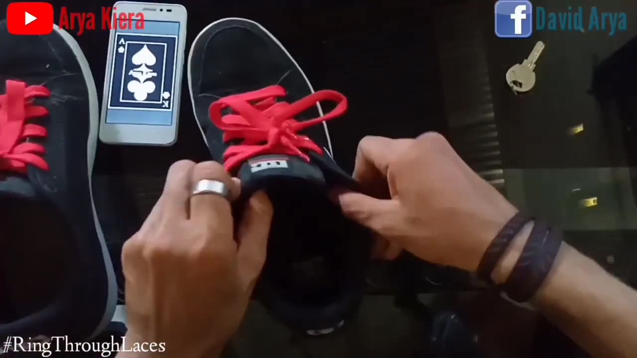 Ring Through Laces Tutorial Magic Revealed