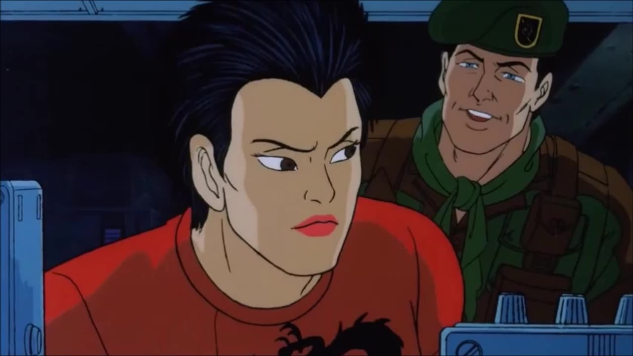 G.I.Joe The Movie (1987) Falcon Slap's Jinx's Booty