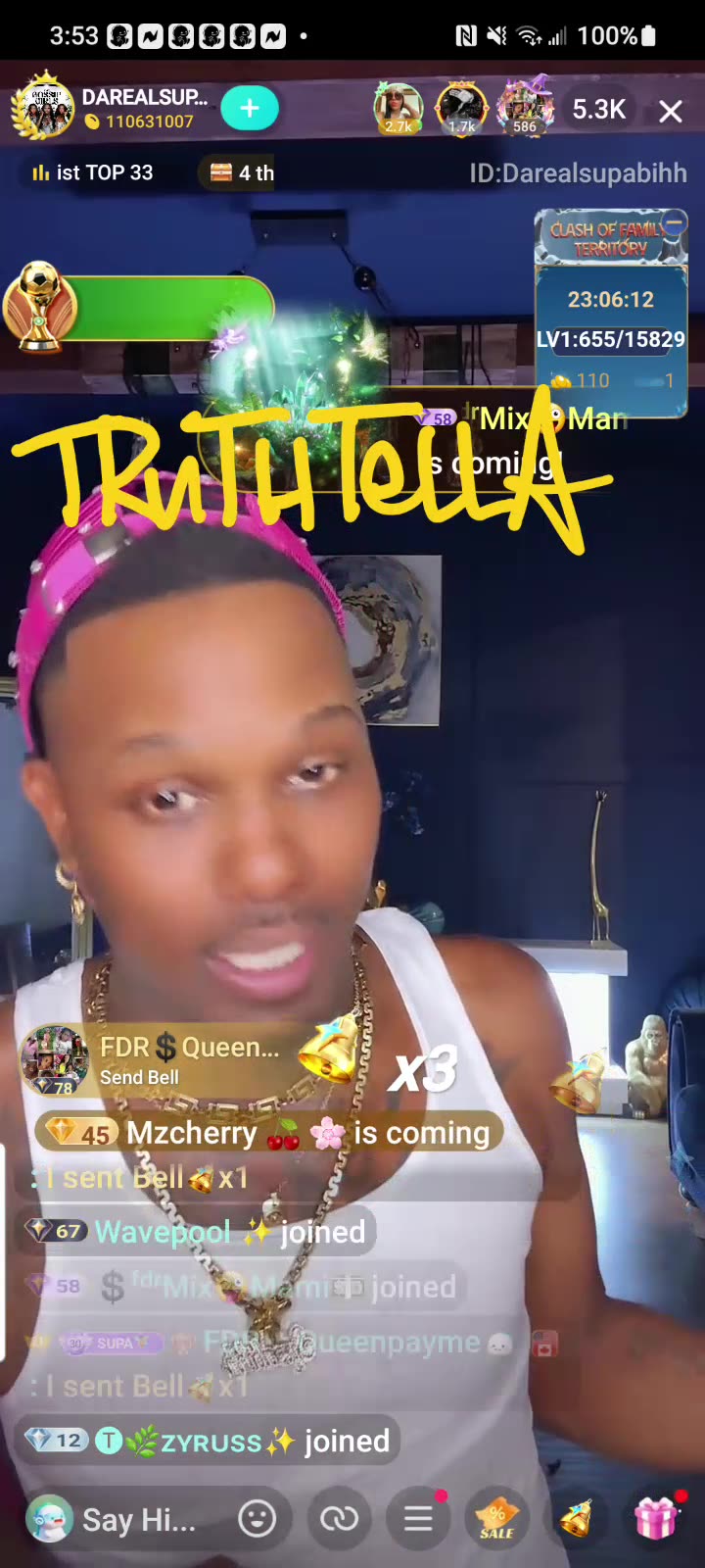 DAREALSUPABIHH SAYS HE WILL TALK ABOUT KNOCKING DROSKI UNTIL TUESDAY MINIMUM