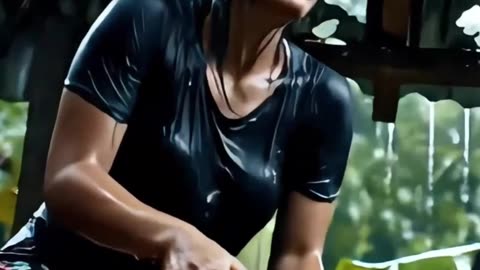 “Hunted in the Rain: A Woman and Her Gorilla Escape the Market”