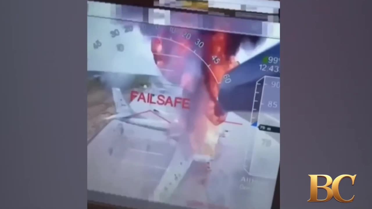 Ukraine drones strike bombers during major attack in Russia