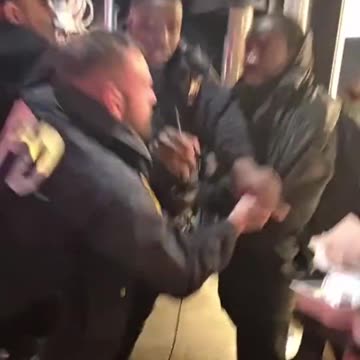 NYPD Police Cop Attacks Journalist