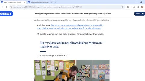 The ABC, like many other lie factories, is brown in the dumps about the fall of the Cabal