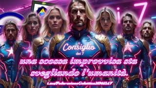 🔵👽🔵Il Consiglio dei 7: una scossa improvvisa sta svegliando l'umanità.