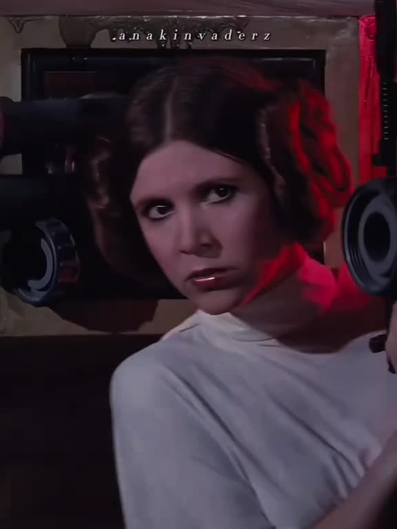 our Princess Leia #leia #princessleia #starwars #starwarsfan #starwarstiktok #lightsaber #edit #vira