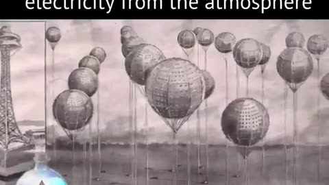 Literally that easy to siphon electricity from the atmosphere