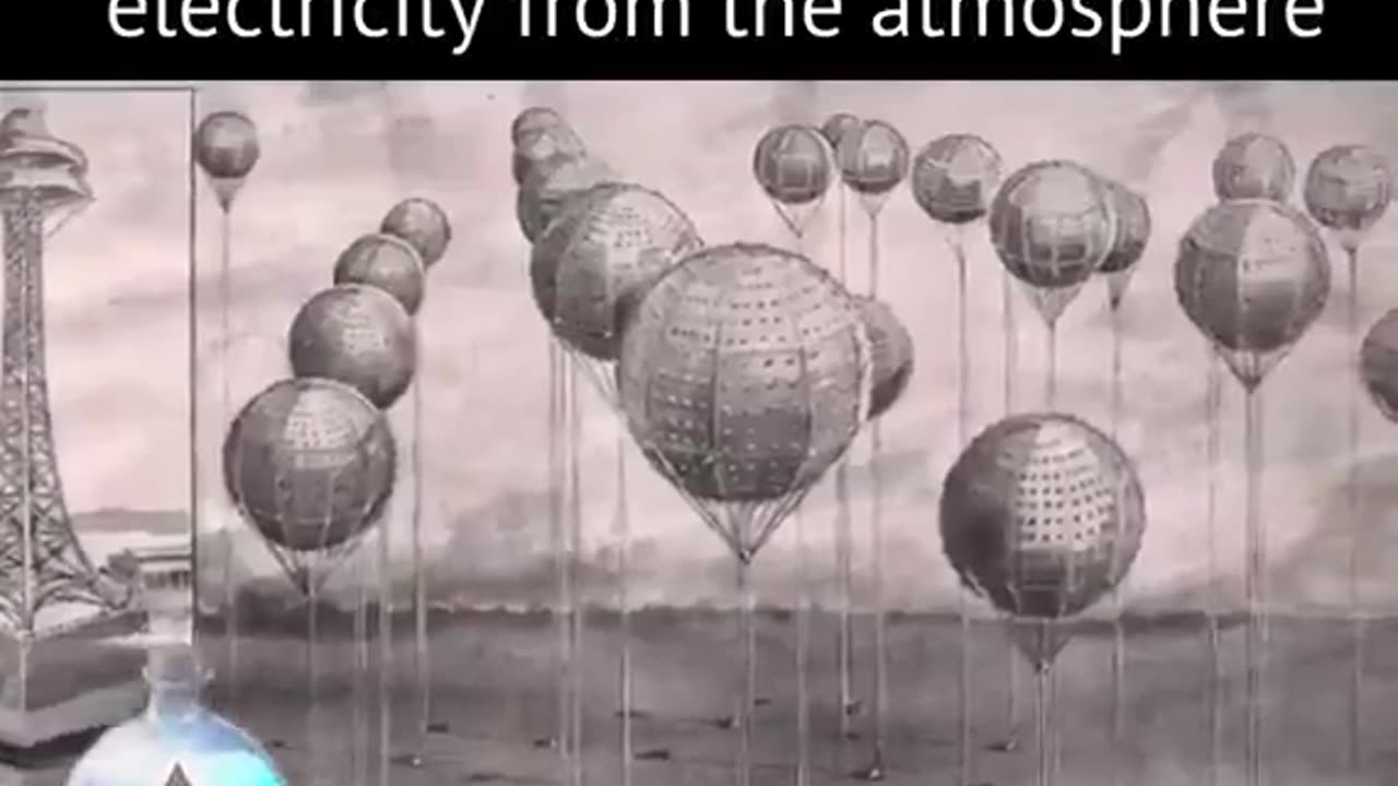 Literally that easy to siphon electricity from the atmosphere