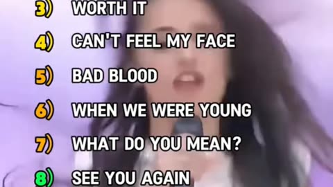 Top 10 songs from 2015